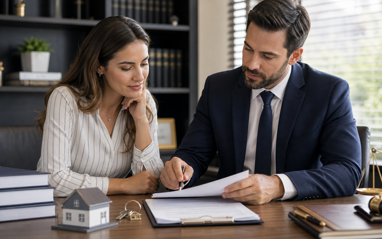 Firma de documentos inmobiliarios